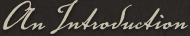 An Introduction